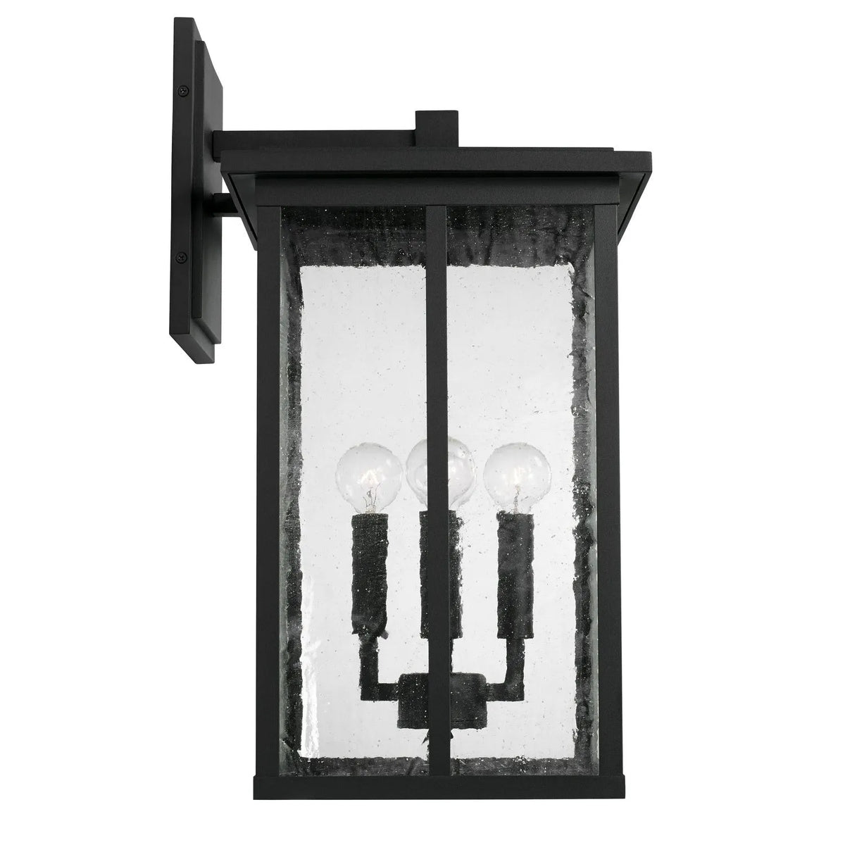 Capital Lighting Fixture Company - Barrett Outdoor Wall Lantern - 943811BK | Montreal Lighting & Hardware