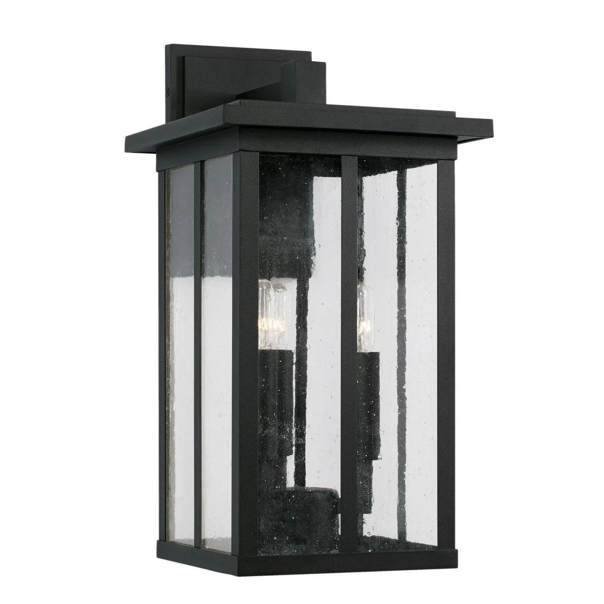 Capital Lighting Fixture Company - Barrett Outdoor Wall Lantern - 943832BK | Montreal Lighting & Hardware