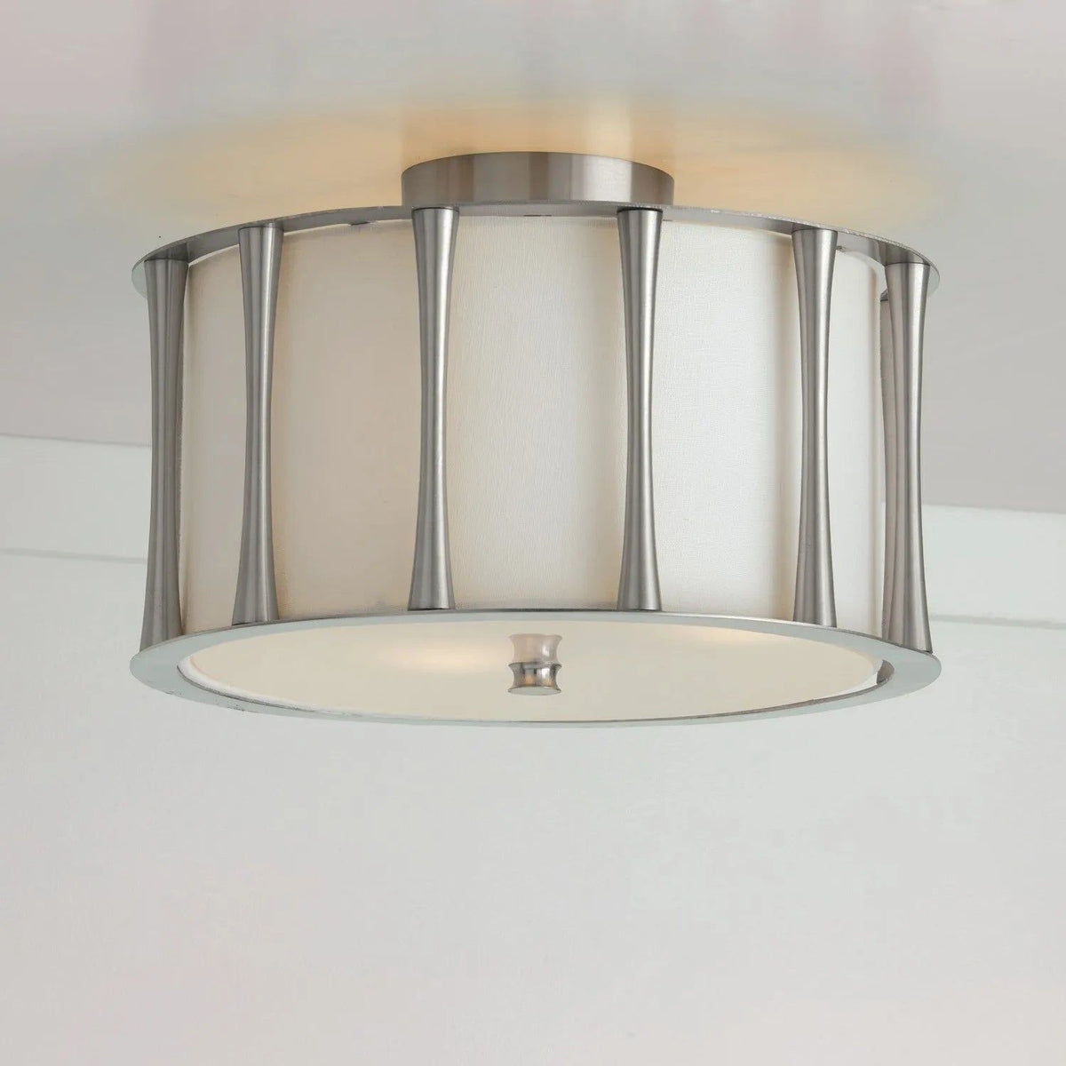 Capital Lighting Fixture Company - Bodie Semi-Flush Mount - 244631BN | Montreal Lighting & Hardware