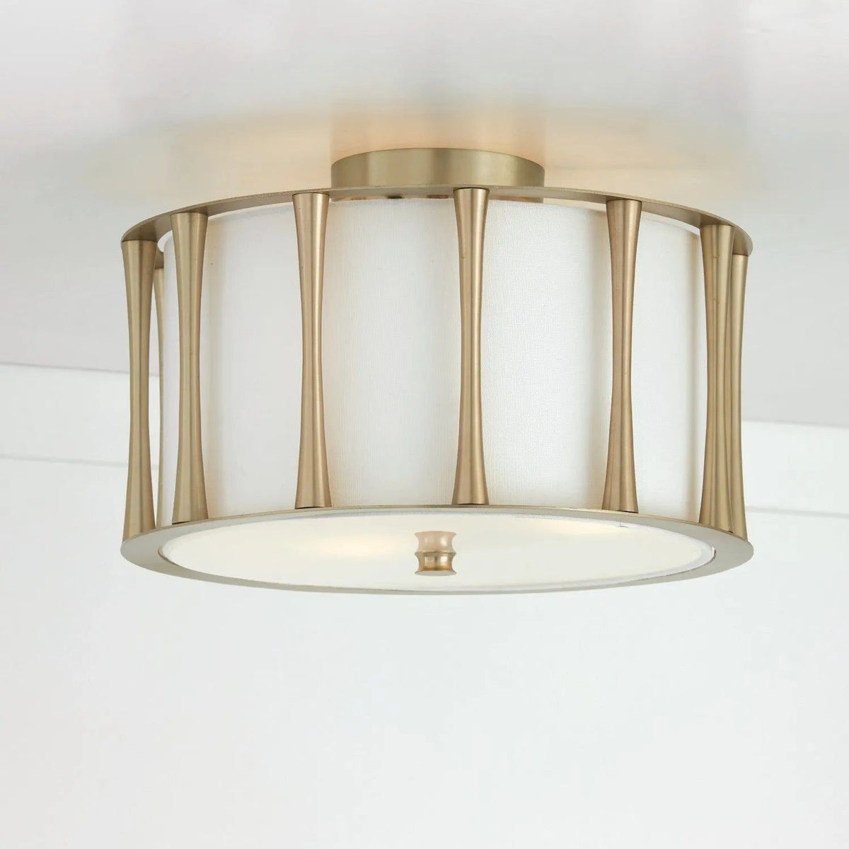 Capital Lighting Fixture Company - Bodie Semi-Flush Mount - 244631BN | Montreal Lighting & Hardware