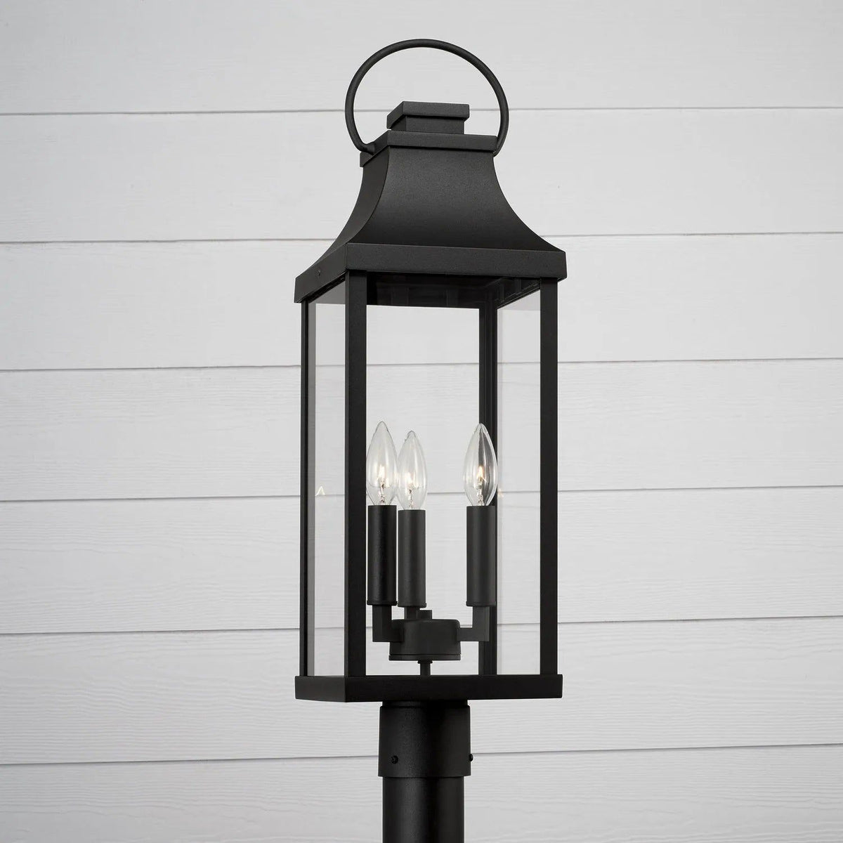 Capital Lighting Fixture Company - Bradford Outdoor Post Lantern - 946432BK | Montreal Lighting & Hardware