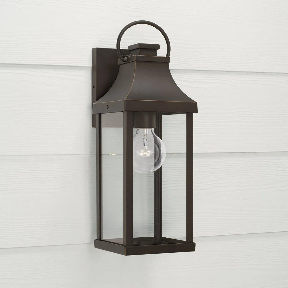 Capital Lighting Fixture Company - Bradford Outdoor Wall Lantern - 946411BK | Montreal Lighting & Hardware