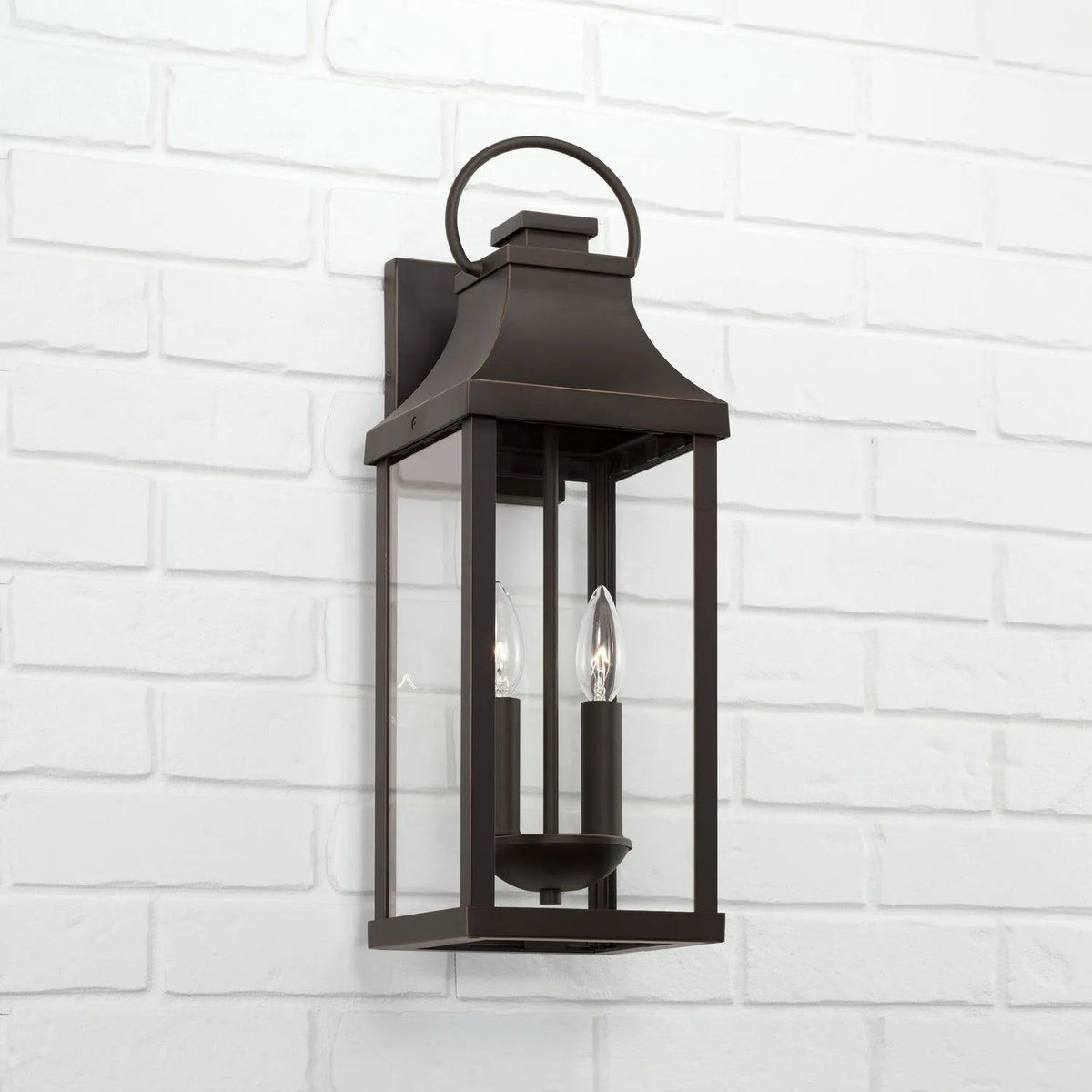 Capital Lighting Fixture Company - Bradford Outdoor Wall Lantern - 946411BK | Montreal Lighting & Hardware