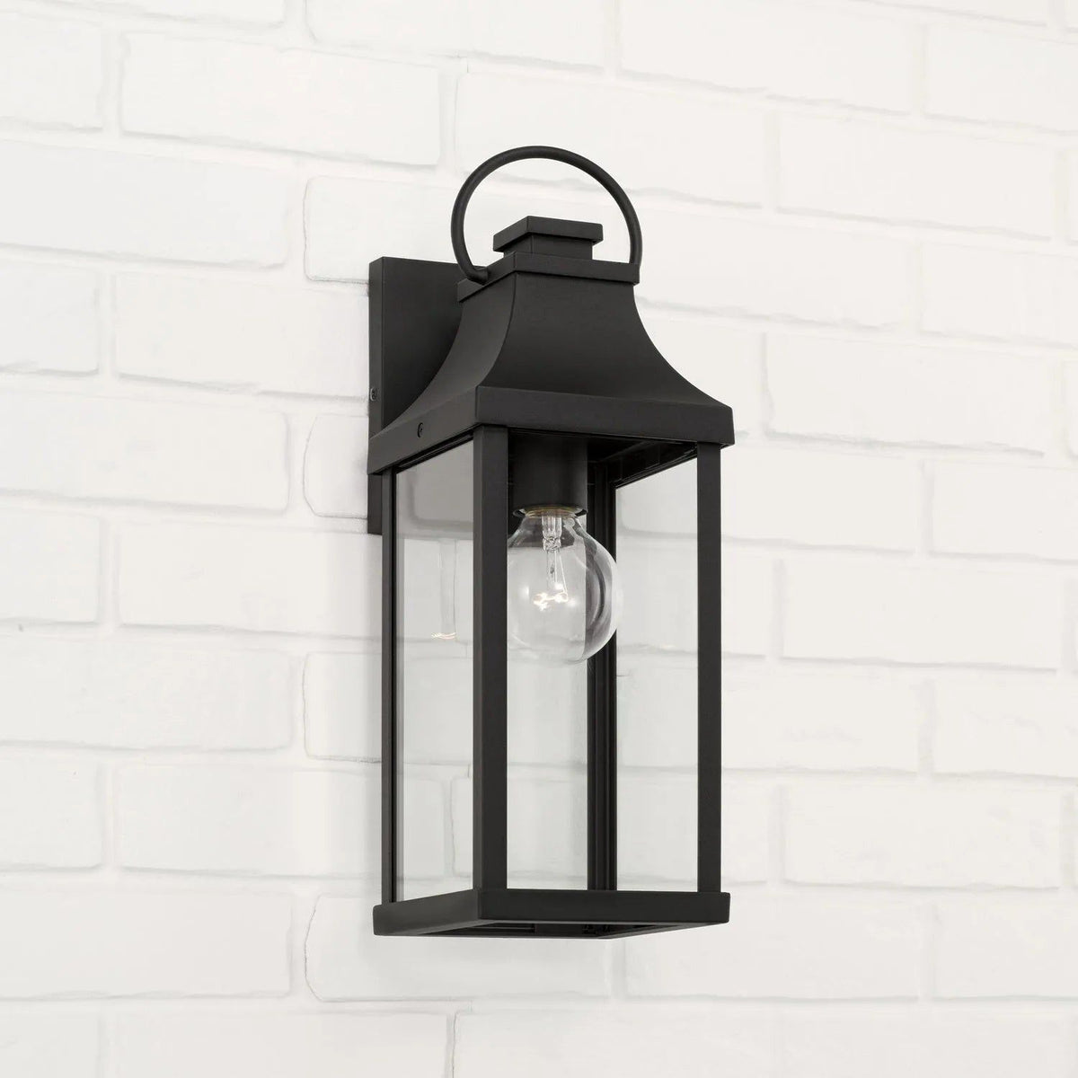 Capital Lighting Fixture Company - Bradford Outdoor Wall Lantern - 946411BK | Montreal Lighting & Hardware