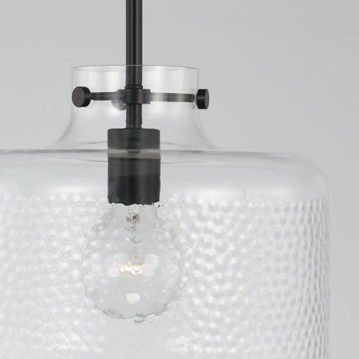 Capital Lighting Fixture Company - Brighton Dotted Glass Pendant - 342512AD | Montreal Lighting & Hardware