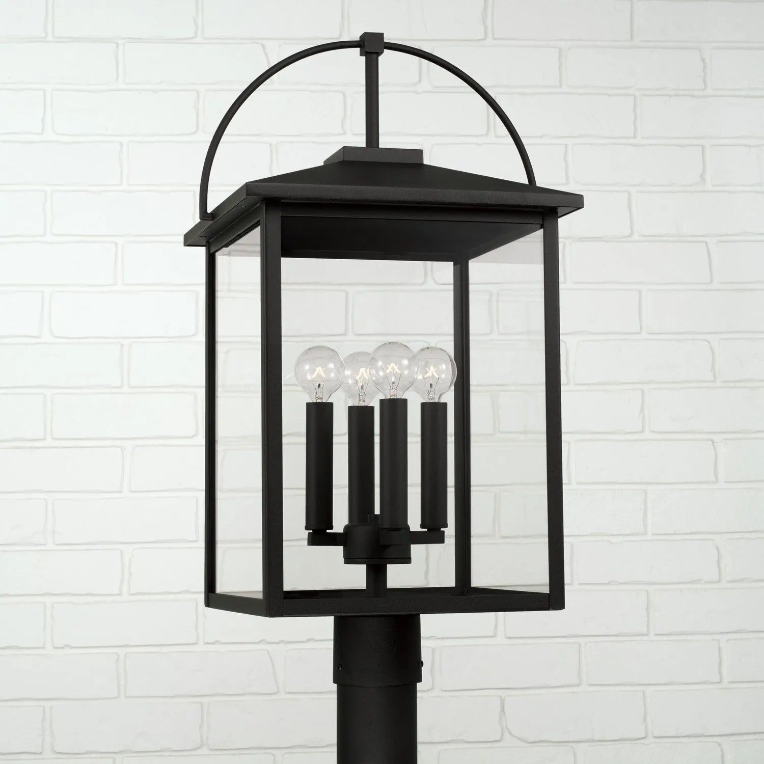 Capital Lighting Fixture Company - Bryson Outdoor Post Lantern - 948043BK | Montreal Lighting & Hardware