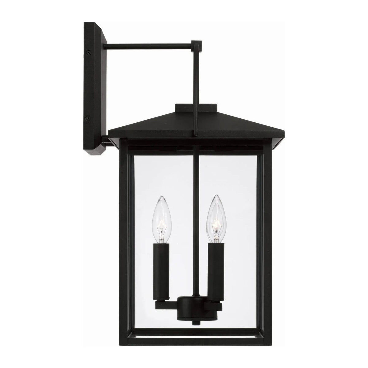 Capital Lighting Fixture Company - Bryson Outdoor Wall Lantern - 948041BK | Montreal Lighting & Hardware