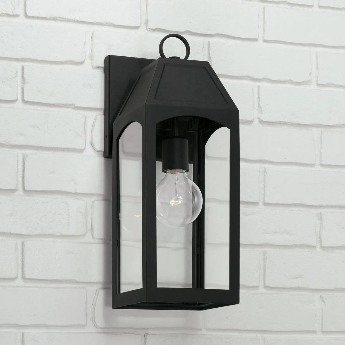 Capital Lighting Fixture Company - Burton Outdoor Wall Lantern - 946311BK | Montreal Lighting & Hardware