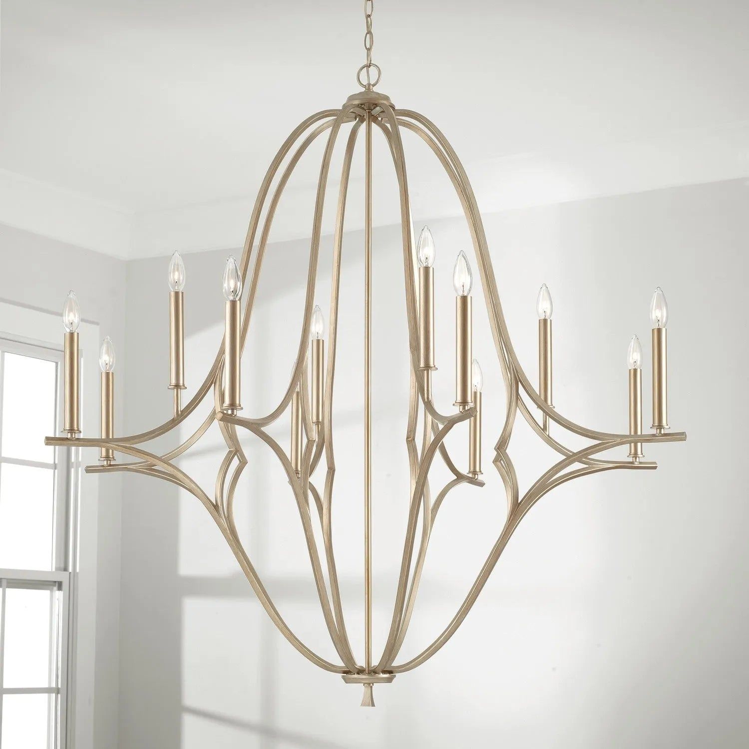 Capital Lighting Fixture Company - Claire Chandelier - 450001BS | Montreal Lighting & Hardware