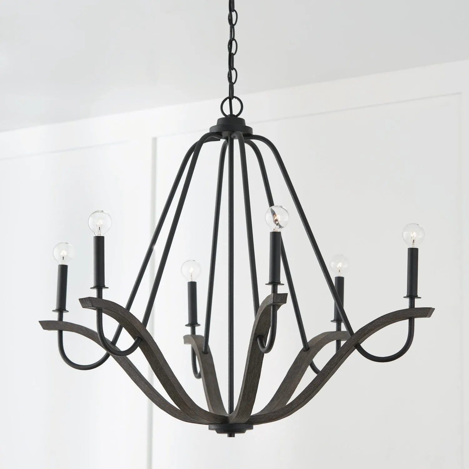 Capital Lighting Fixture Company - Clive Chandelier - 447661CK | Montreal Lighting & Hardware