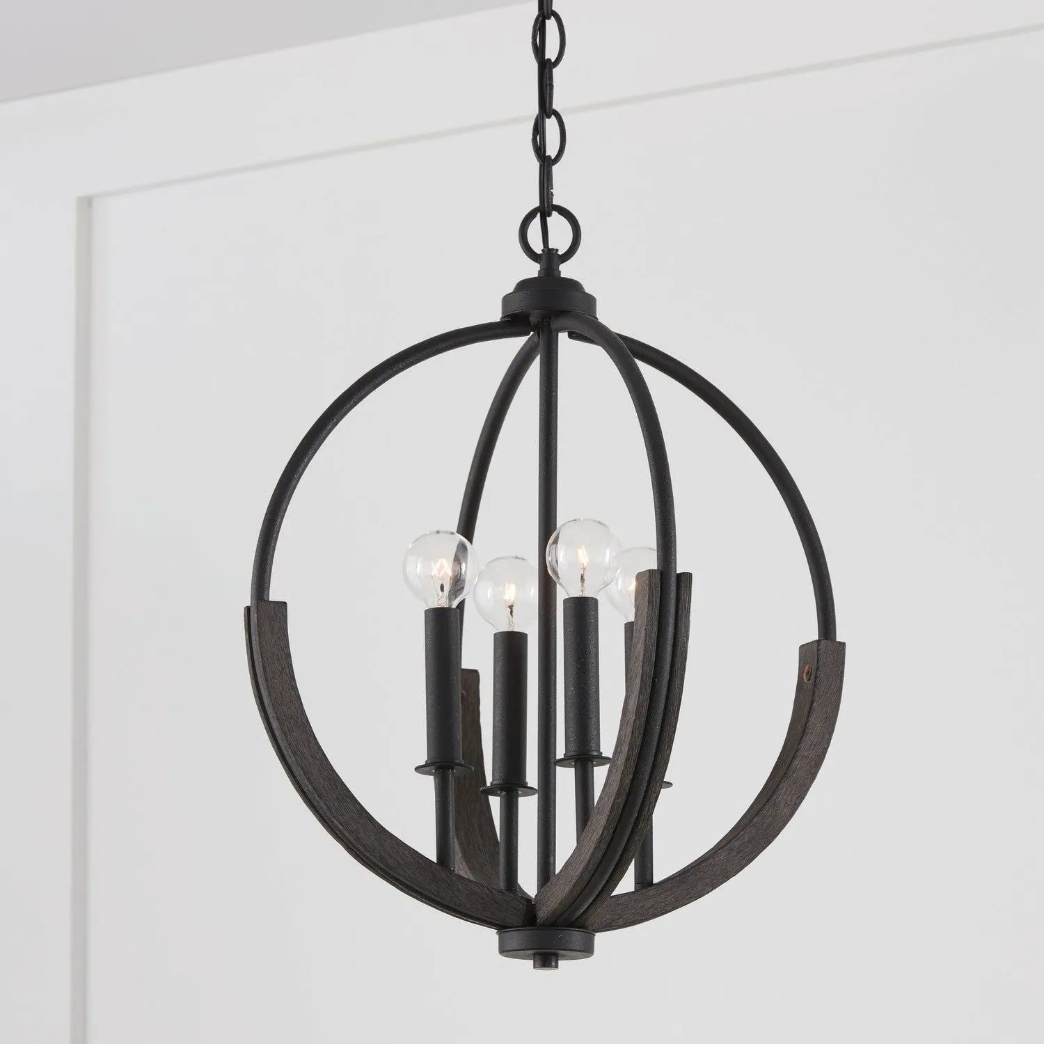 Capital Lighting Fixture Company - Clive Orb Pendant - 347642CK | Montreal Lighting & Hardware