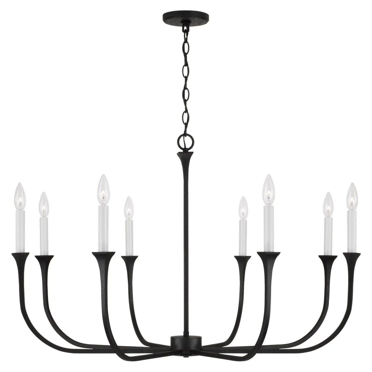 Capital Lighting Fixture Company - Decklan Chandelier - 452381BI | Montreal Lighting & Hardware