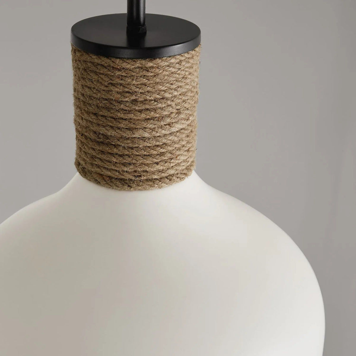 Capital Lighting Fixture Company - Destin Jute Teardrop Pendant - 340614PW | Montreal Lighting & Hardware