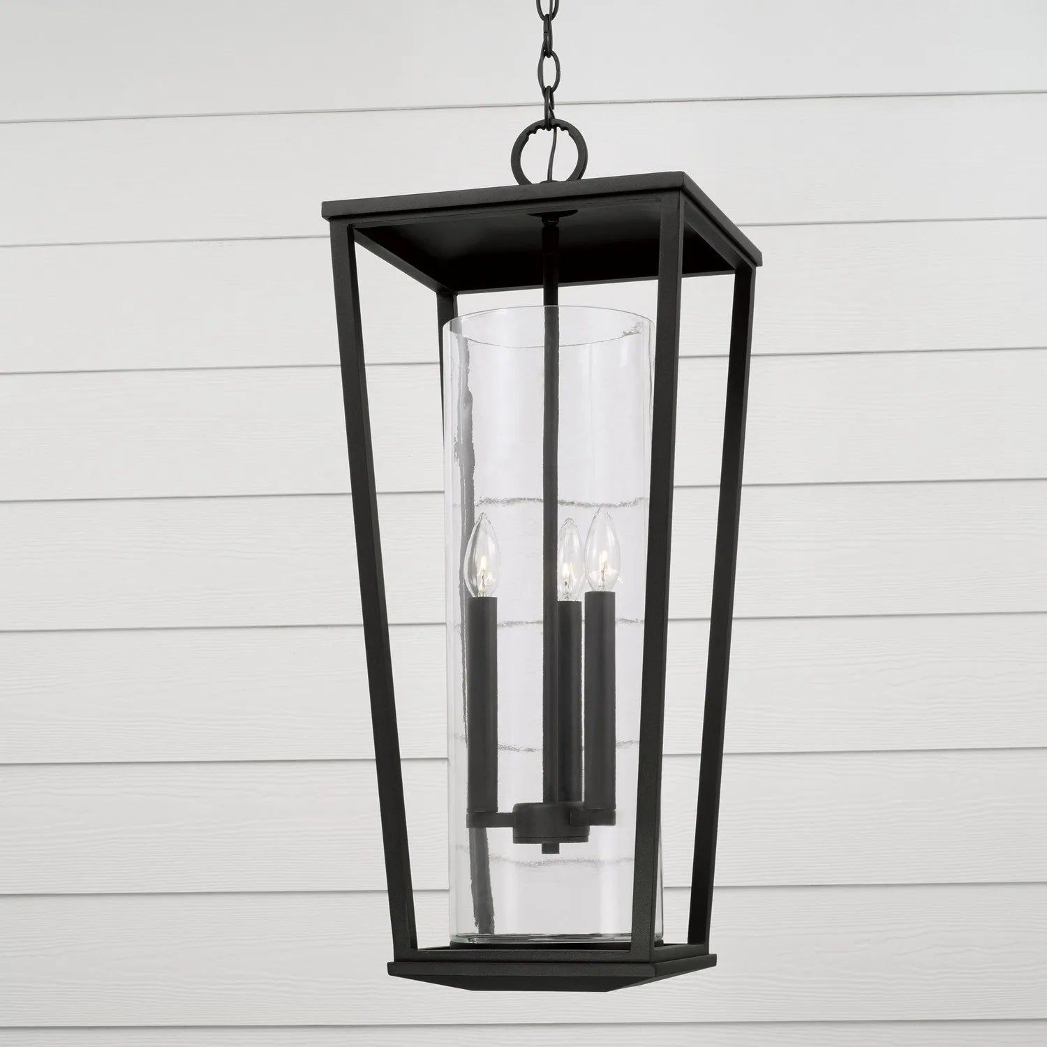 Capital Lighting Fixture Company - Elliott Outdoor Hanging Lantern - 948132BK | Montreal Lighting & Hardware