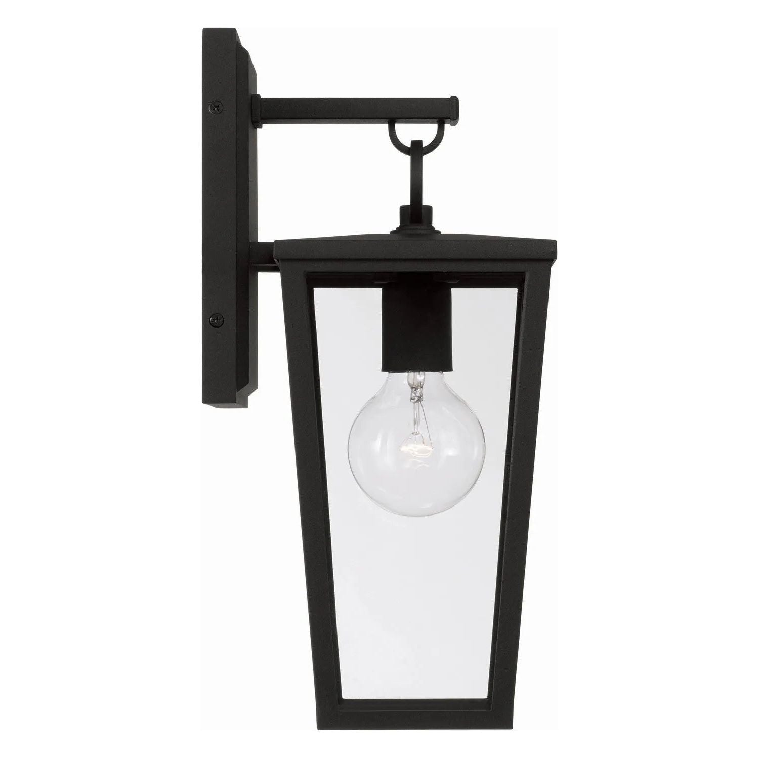 Capital Lighting Fixture Company - Elliott Outdoor Wall Lantern - 948111BK | Montreal Lighting & Hardware