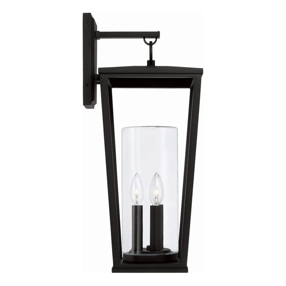 Capital Lighting Fixture Company - Elliott Outdoor Wall Lantern - 948111BK | Montreal Lighting & Hardware