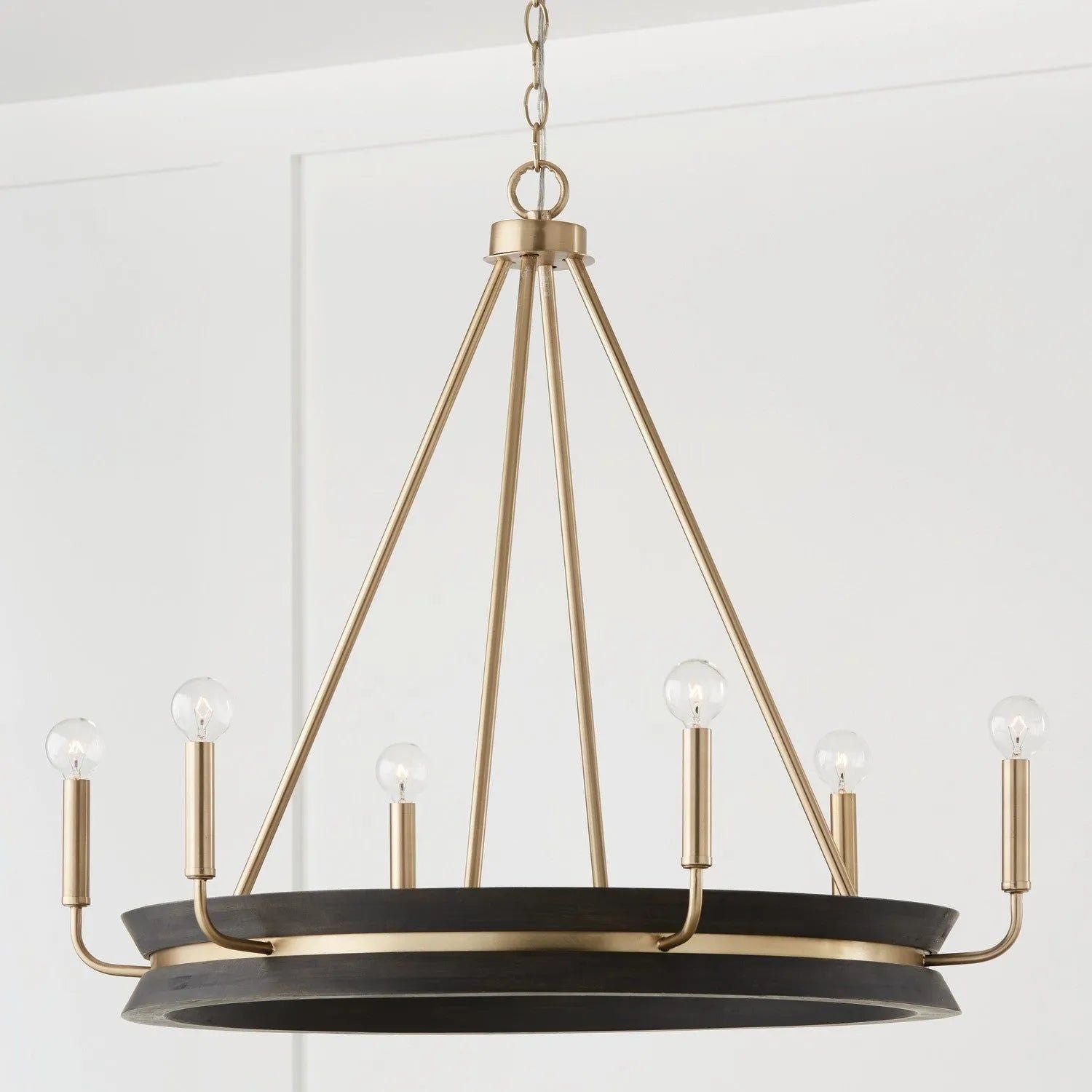 Capital Lighting Fixture Company - Finn Chandelier - 447361KR | Montreal Lighting & Hardware