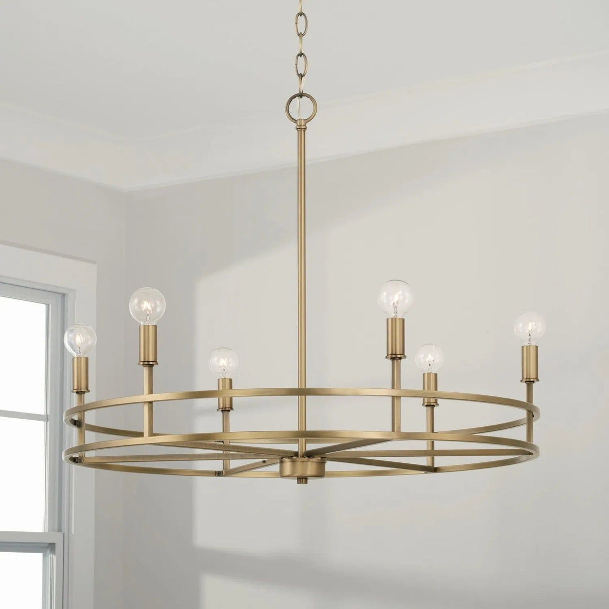 Capital Lighting Fixture Company - Fuller Chandelier - 448791AD | Montreal Lighting & Hardware