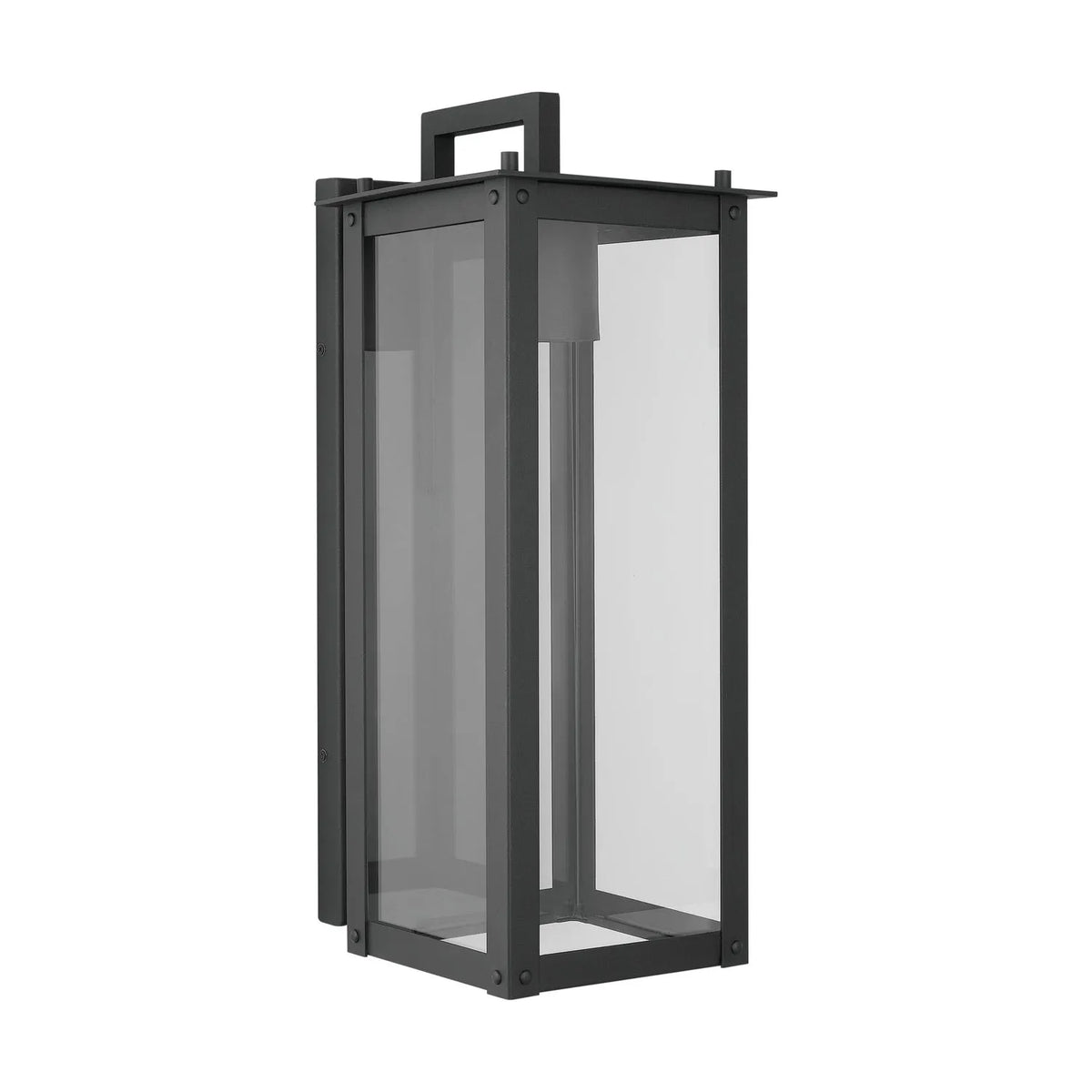 Capital Lighting Fixture Company - Hunt Outdoor Wall Lantern - 934611BK-GL | Montreal Lighting & Hardware