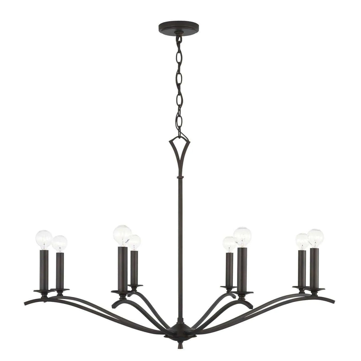 Capital Lighting Fixture Company - Jaymes Chandelier - 442881OB | Montreal Lighting & Hardware