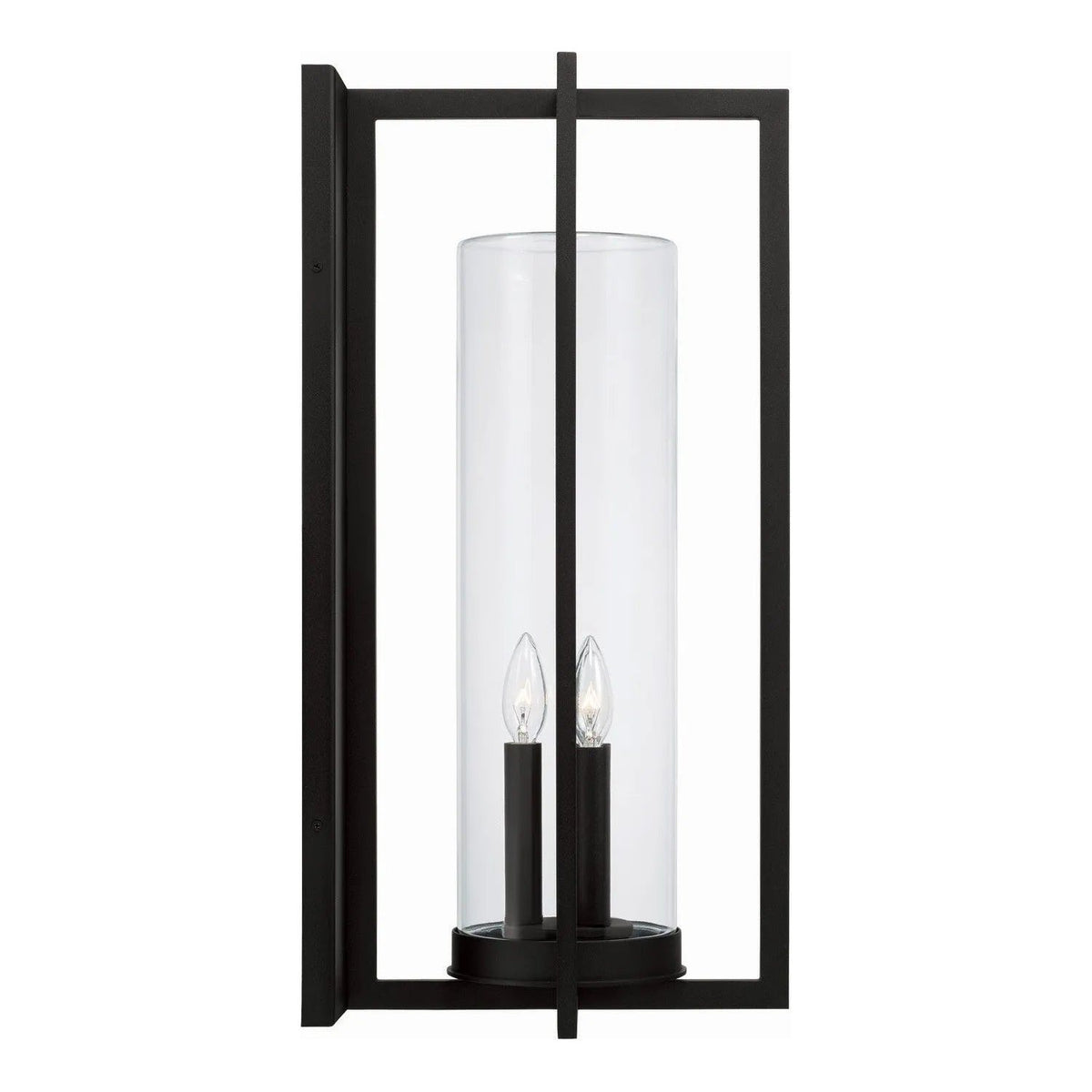 Capital Lighting Fixture Company - Kent Outdoor Wall Lantern - 948211BK | Montreal Lighting & Hardware