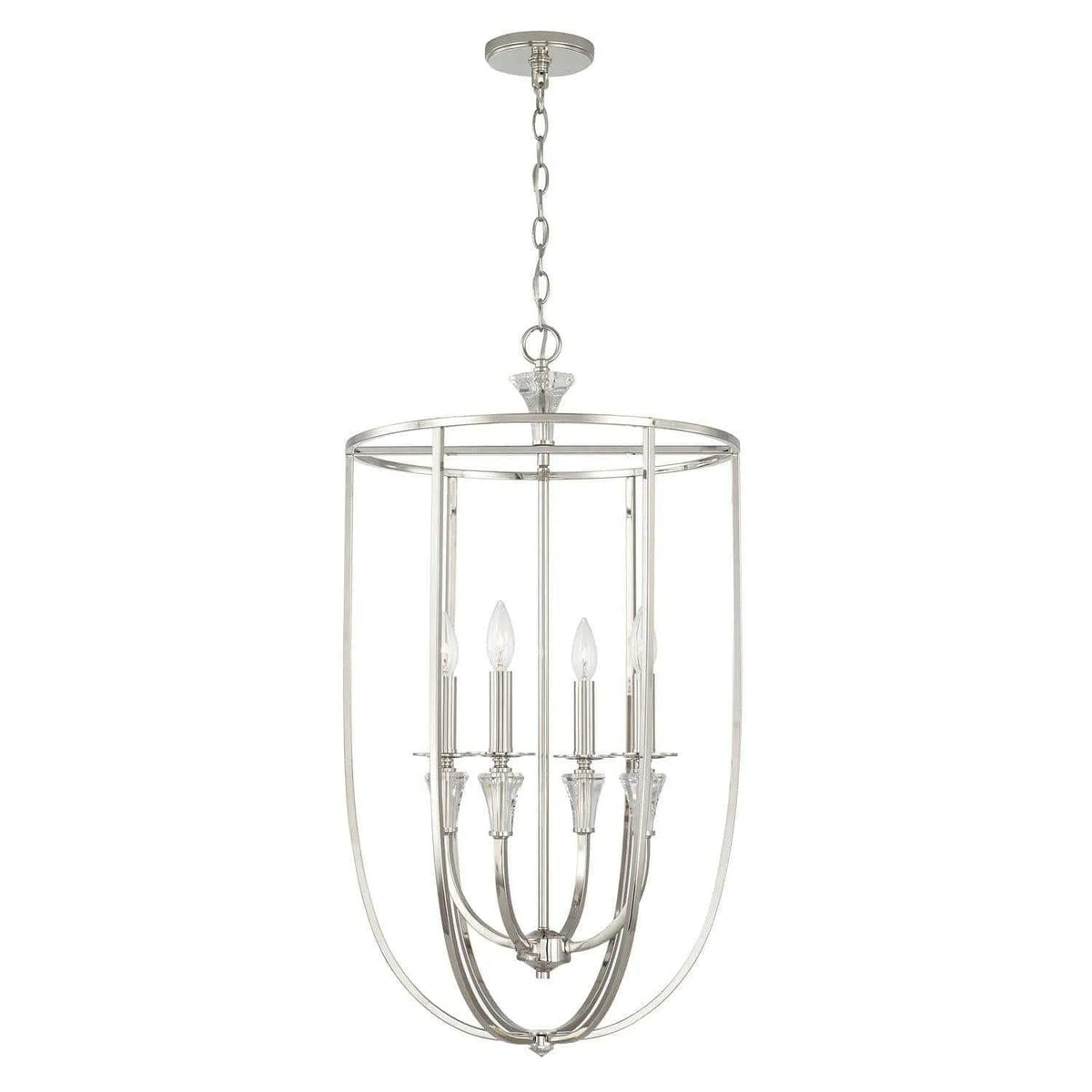 Capital Lighting Fixture Company - Laurent Foyer Pendant - 541841PN | Montreal Lighting & Hardware