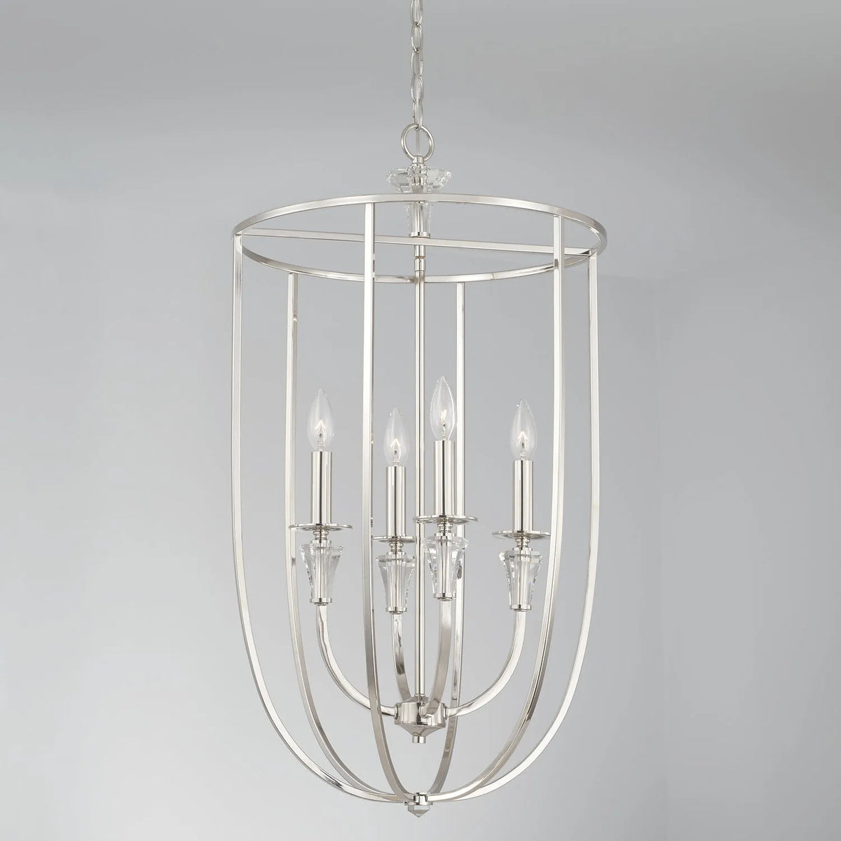 Capital Lighting Fixture Company - Laurent Foyer Pendant - 541841PN | Montreal Lighting & Hardware