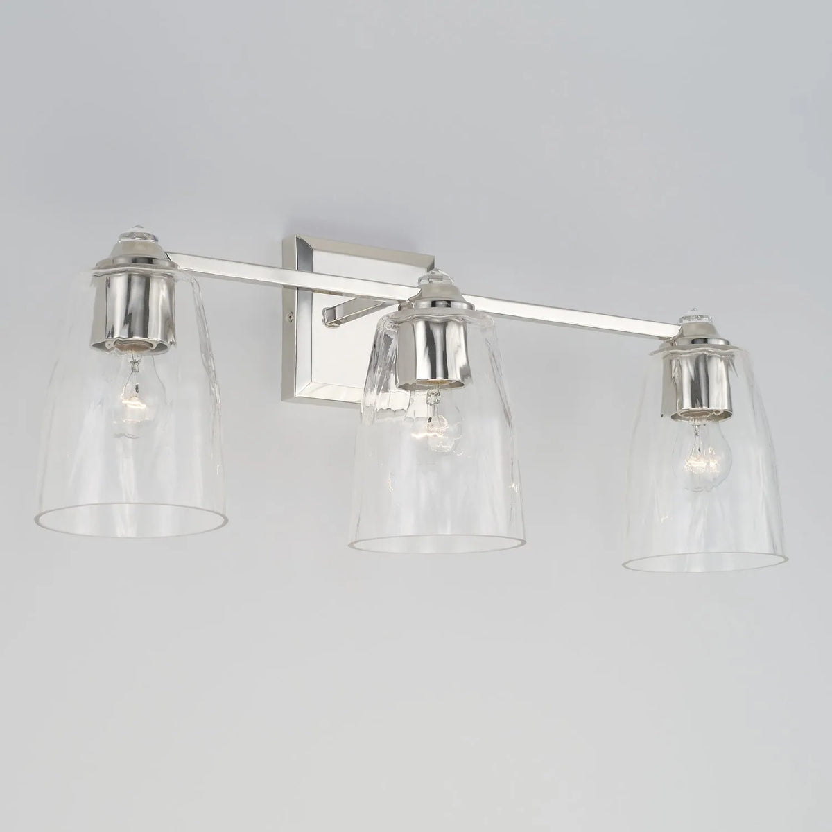 Capital Lighting Fixture Company - Laurent Vanity - 141821PN-509 | Montreal Lighting & Hardware