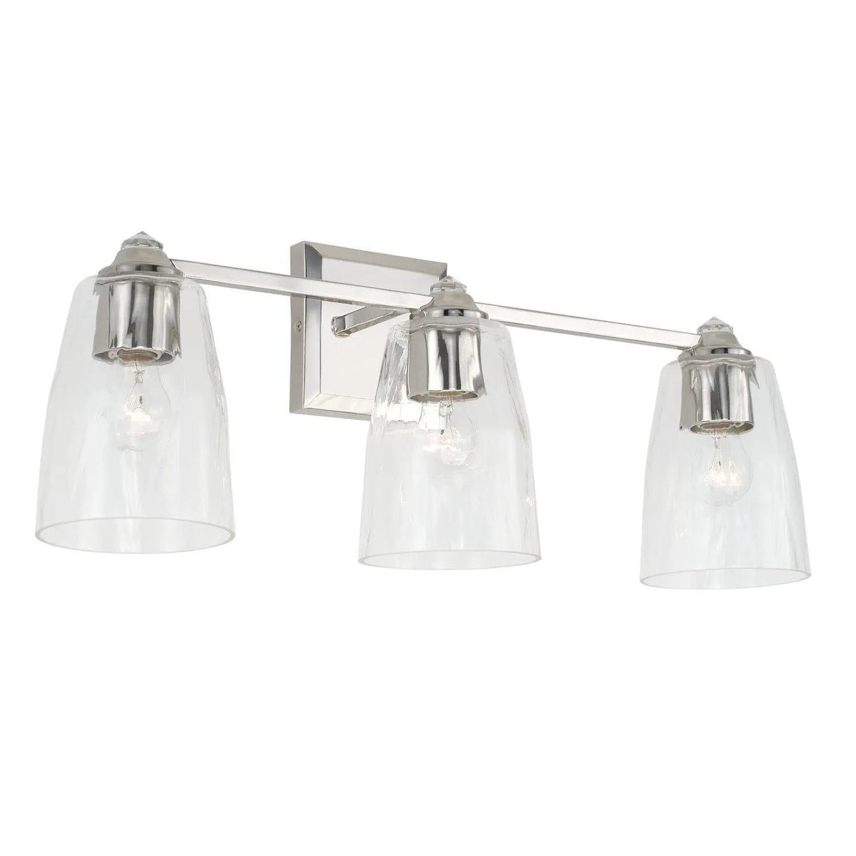 Capital Lighting Fixture Company - Laurent Vanity - 141831PN-509 | Montreal Lighting & Hardware