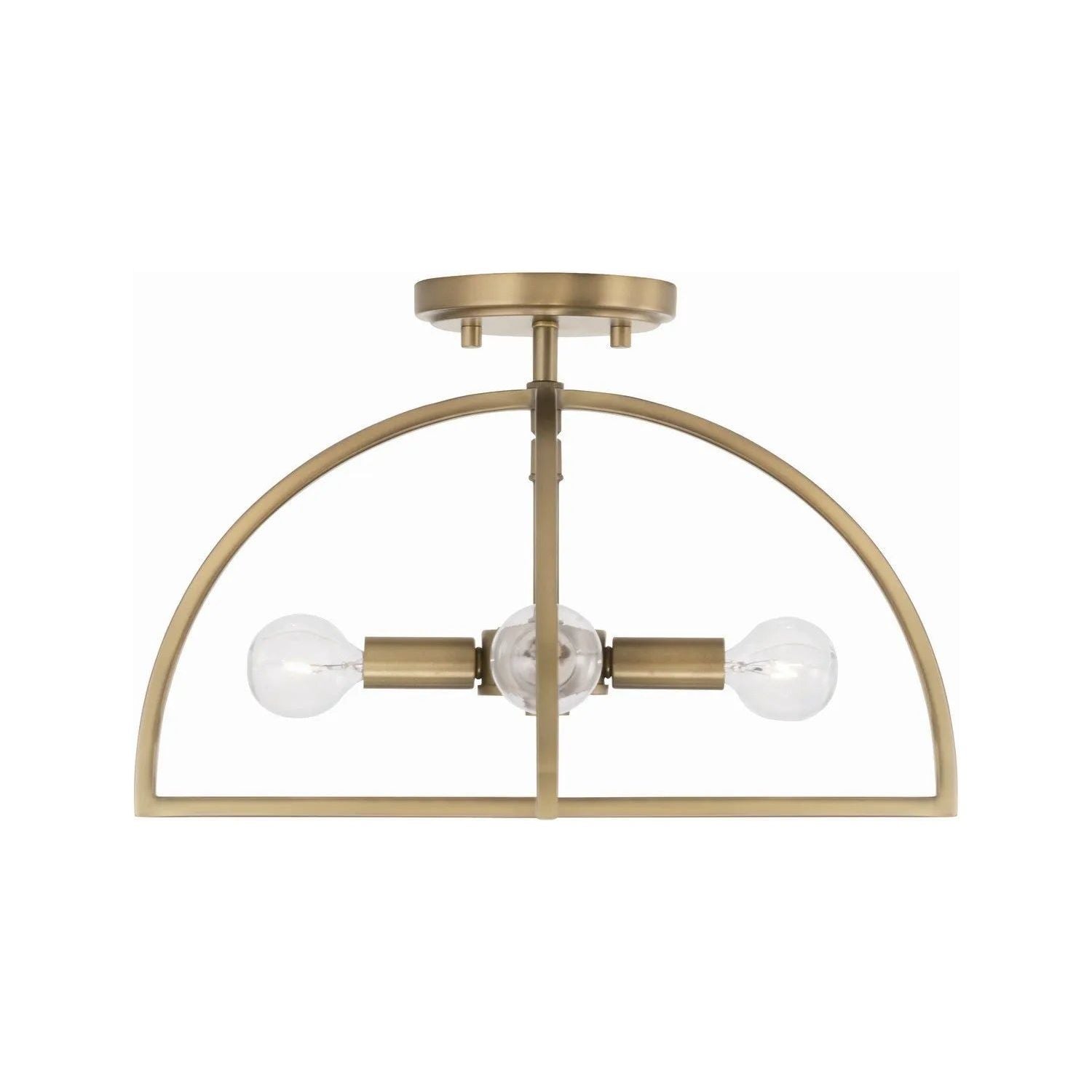 Capital Lighting Fixture Company - Lawson Semi-Flush Mount - 248841AD | Montreal Lighting & Hardware