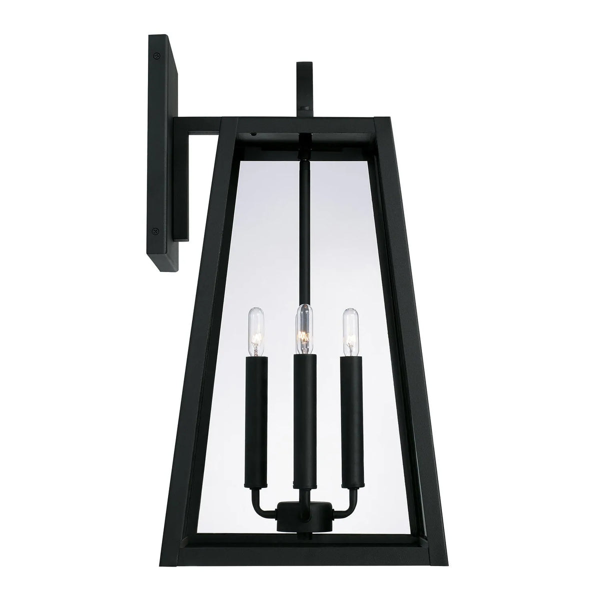 Capital Lighting Fixture Company - Leighton Outdoor Wall Lantern - 943711BK | Montreal Lighting & Hardware