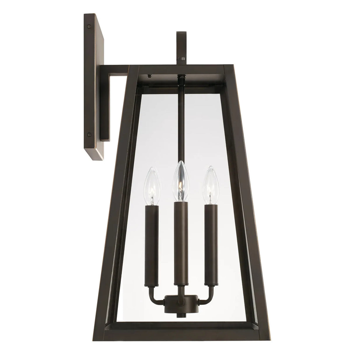 Capital Lighting Fixture Company - Leighton Outdoor Wall Lantern - 943711BK | Montreal Lighting & Hardware