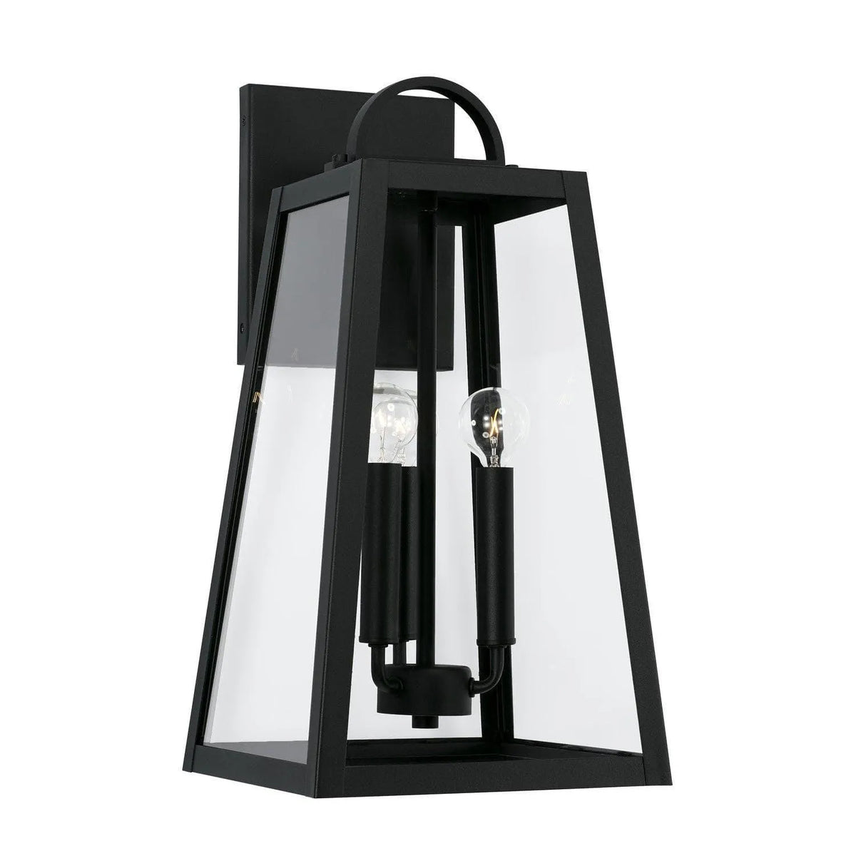 Capital Lighting Fixture Company - Leighton Outdoor Wall Lantern - 943732BK | Montreal Lighting & Hardware