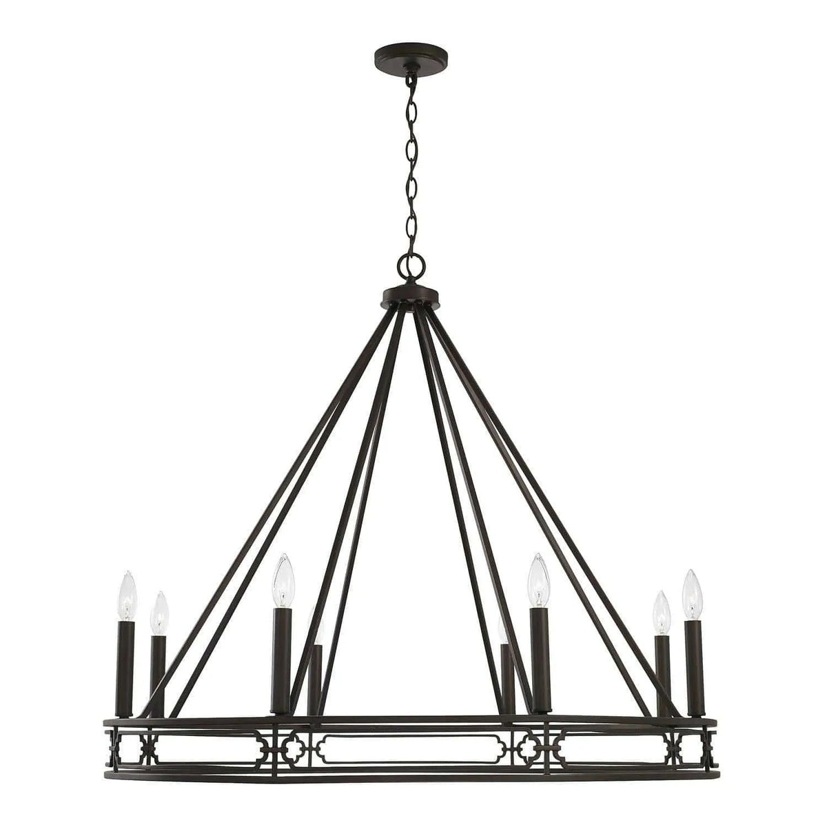 Capital Lighting Fixture Company - Merrick Chandelier - 443481OB | Montreal Lighting & Hardware