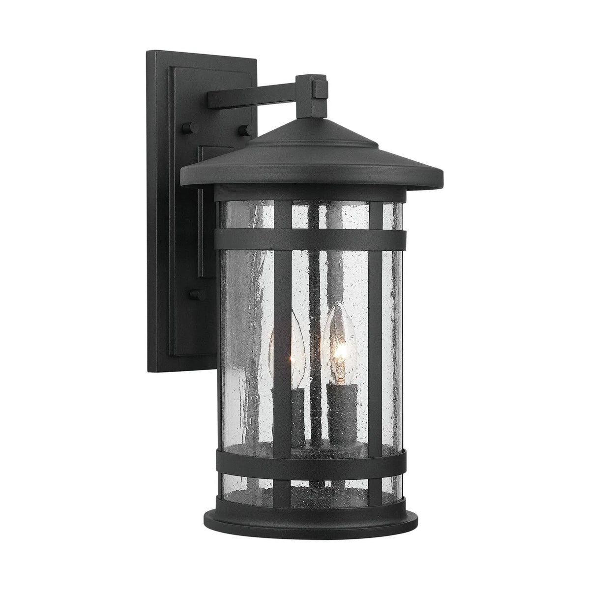 Capital Lighting Fixture Company - Mission Outdoor Wall Lantern - 935511BK | Montreal Lighting & Hardware