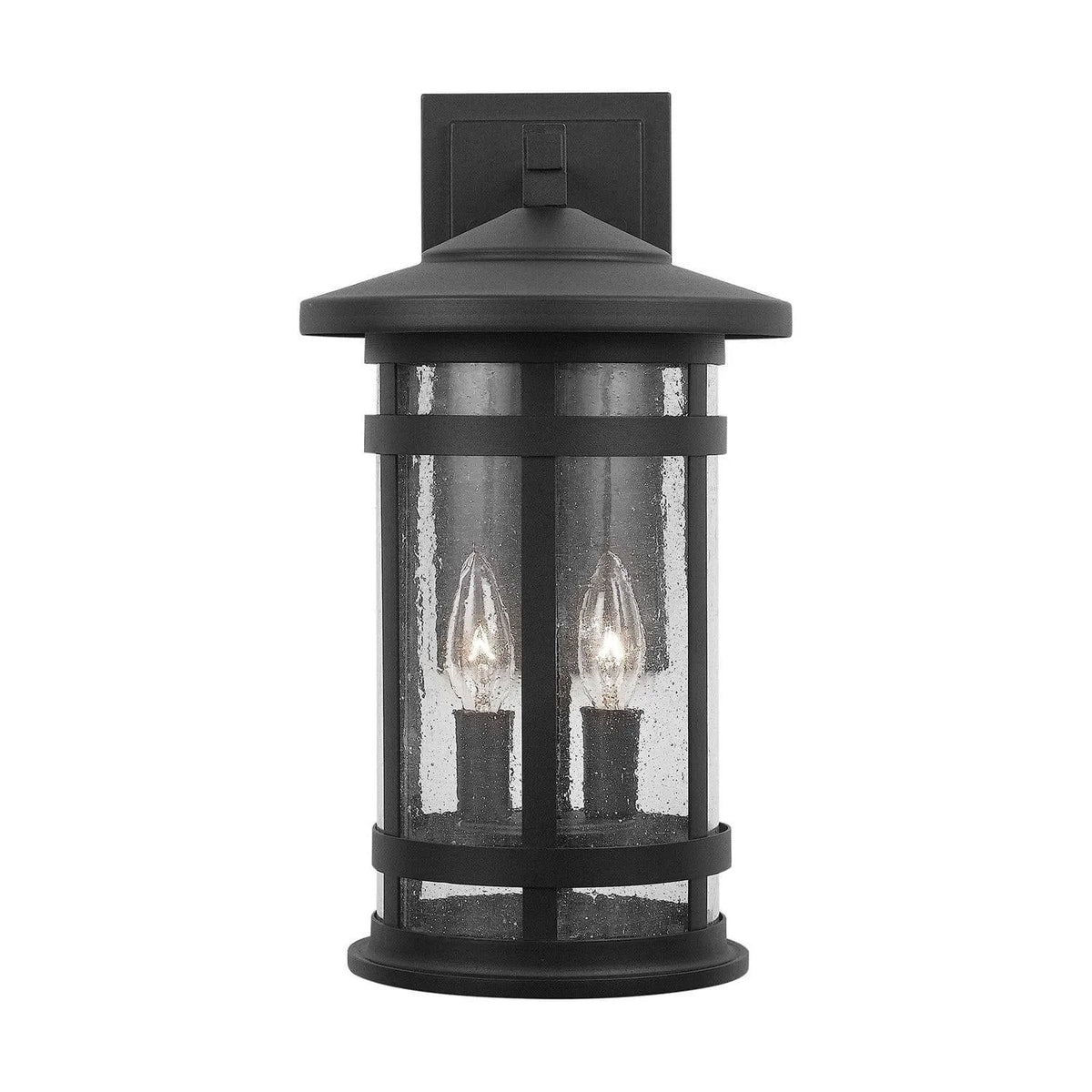 Capital Lighting Fixture Company - Mission Outdoor Wall Lantern - 935521BK | Montreal Lighting & Hardware