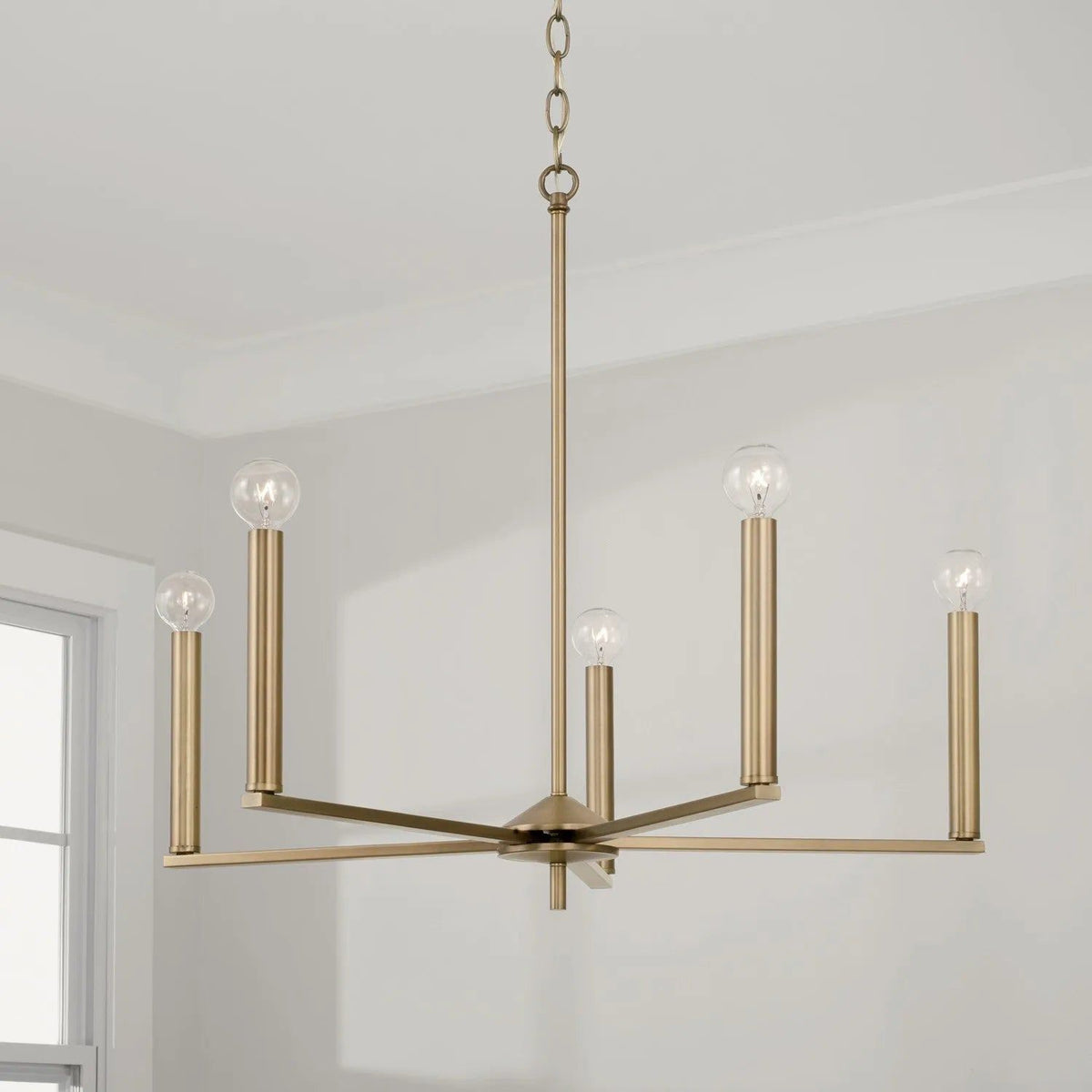 Capital Lighting Fixture Company - Portman Chandelier - 448651AD | Montreal Lighting & Hardware