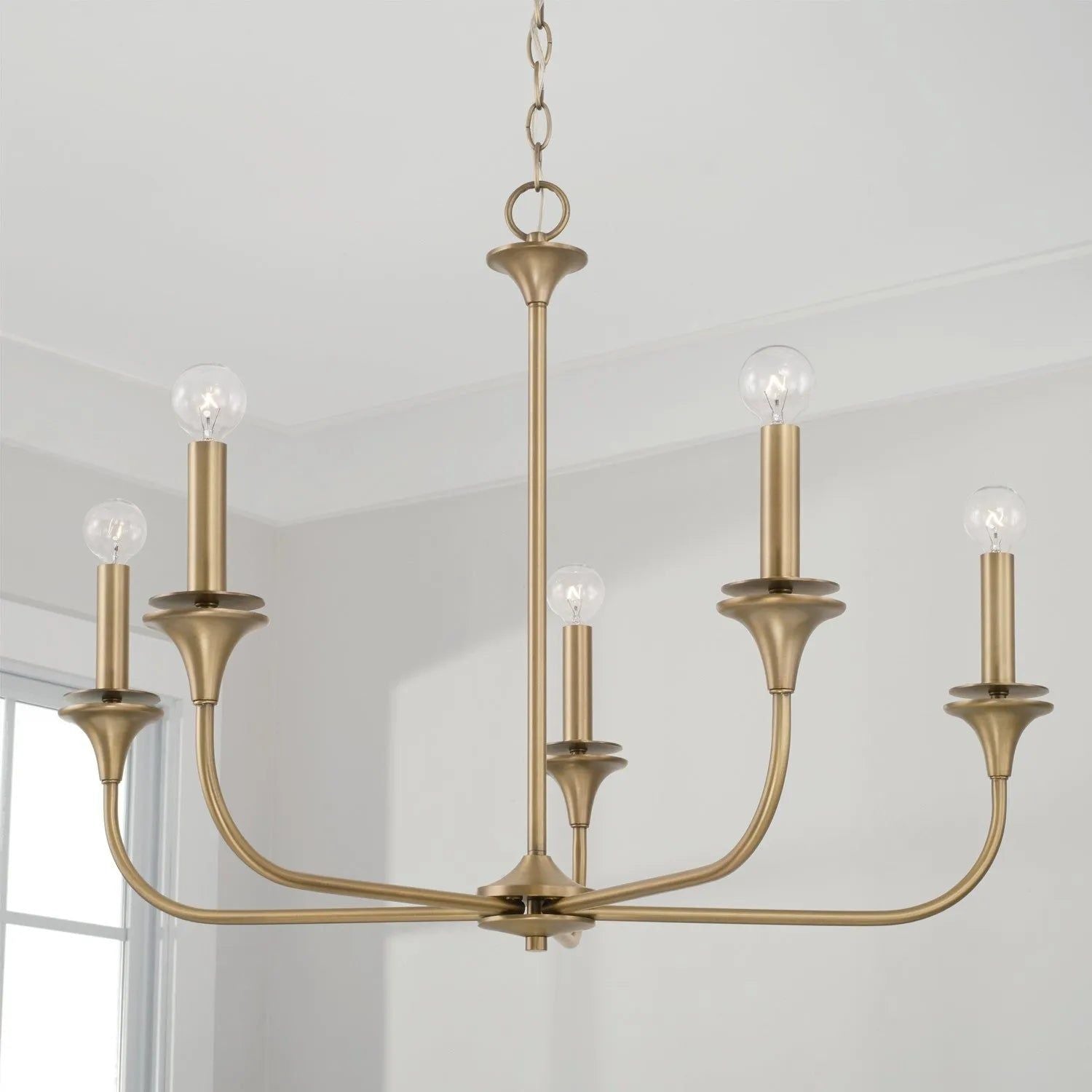 Capital Lighting Fixture Company - Presley Chandelier - 448951AD | Montreal Lighting & Hardware