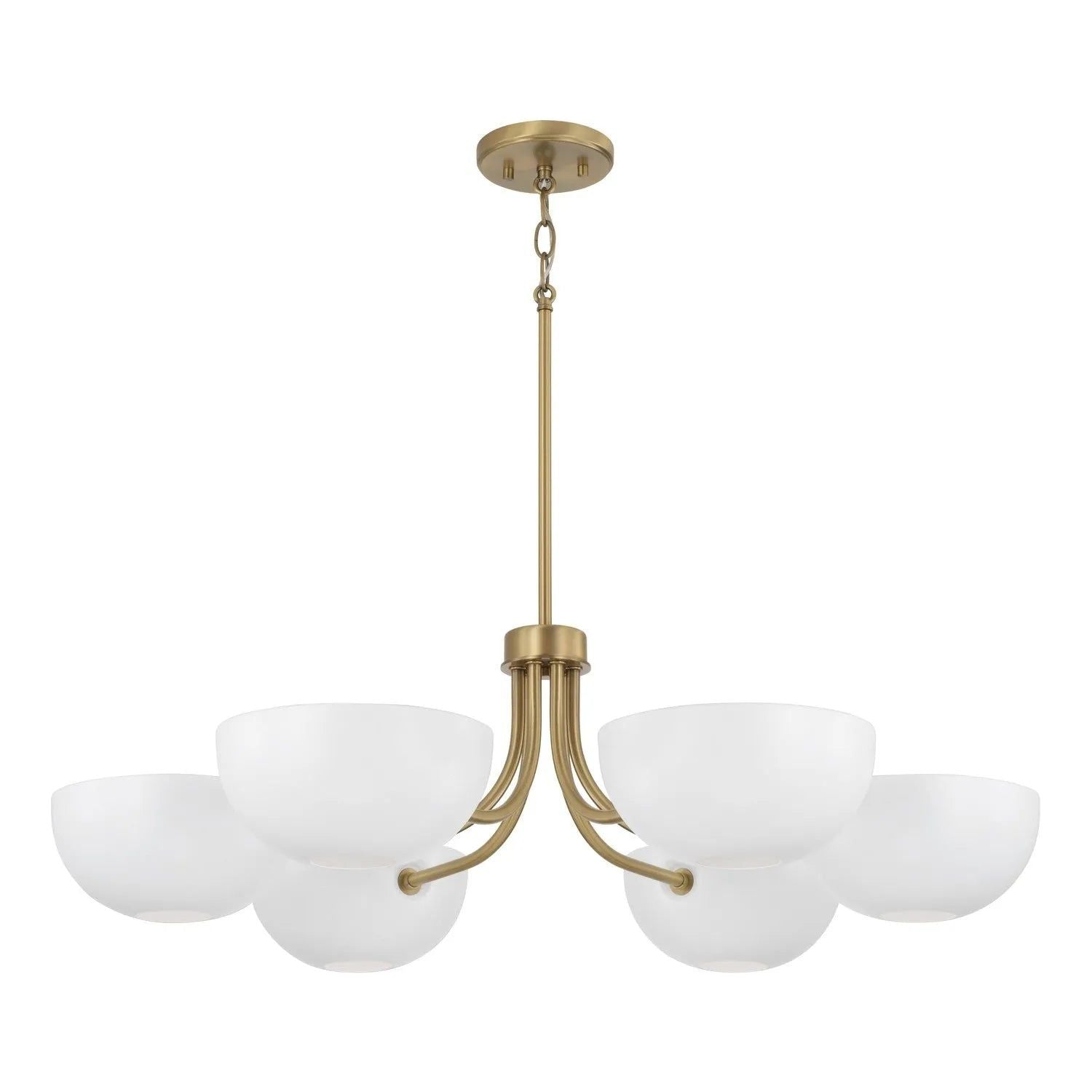 Capital Lighting Fixture Company - Reece Chandelier - 451461AW | Montreal Lighting & Hardware