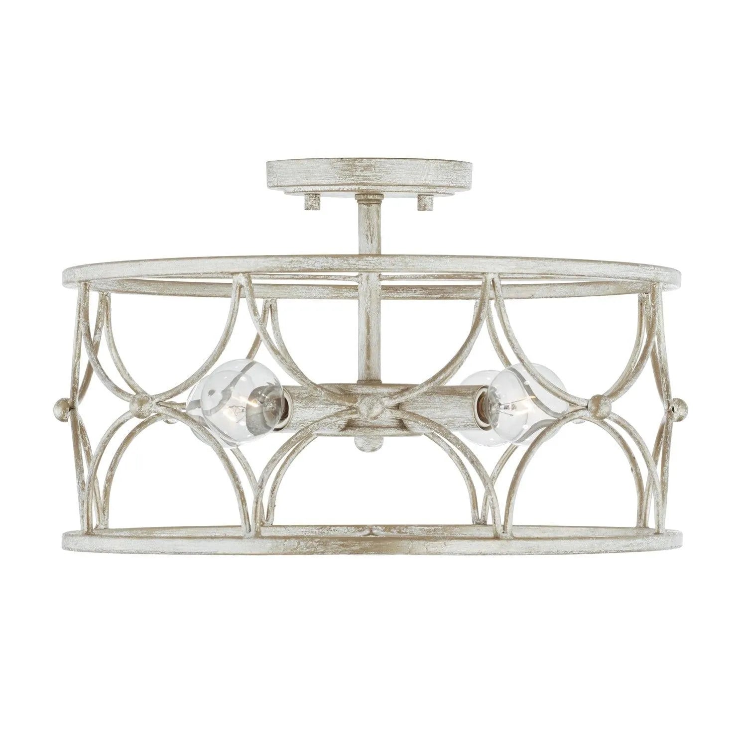 Capital Lighting Fixture Company - Ricci Semi-Flush Mount - 243341WW | Montreal Lighting & Hardware