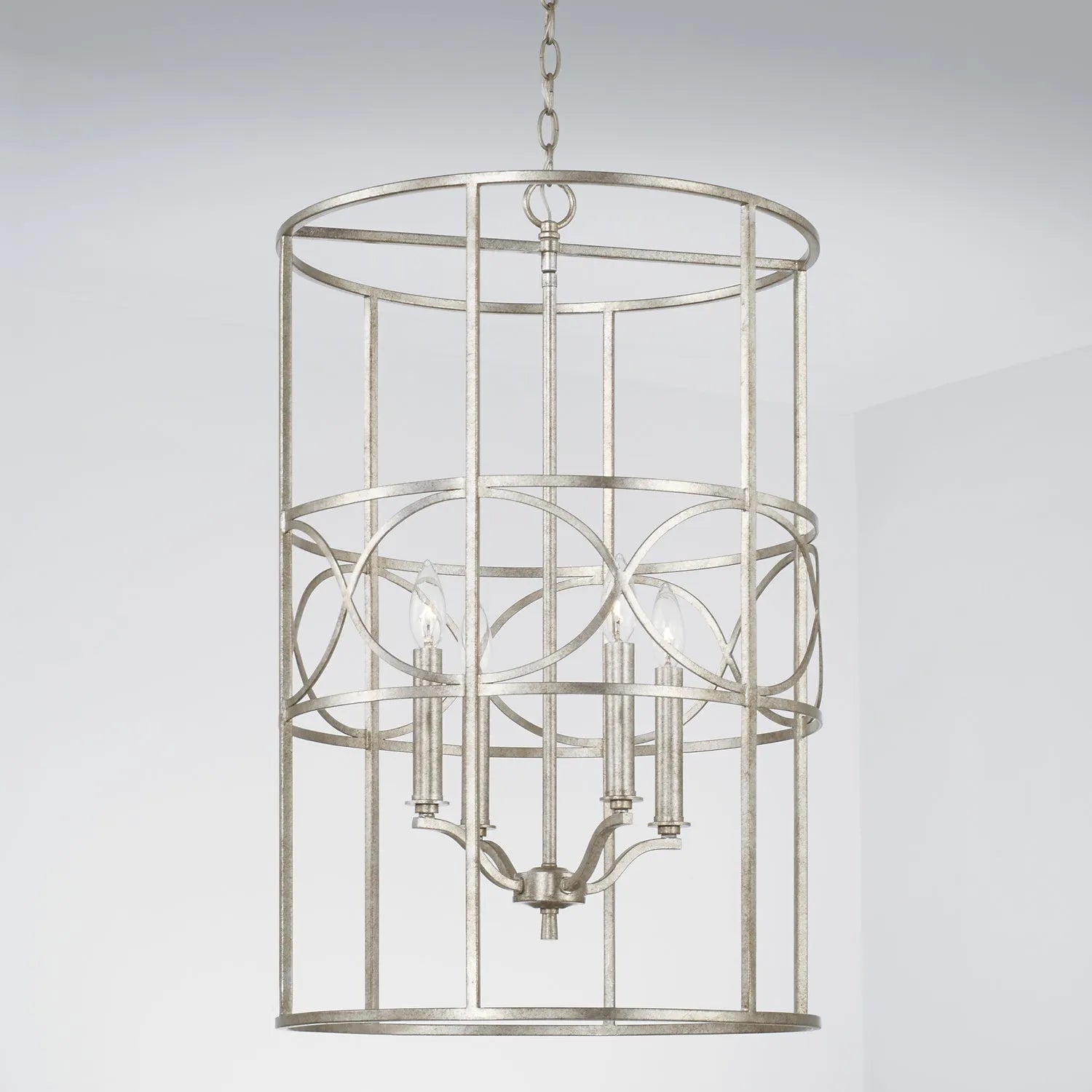 Capital Lighting Fixture Company - Sylvia Foyer Pendant - 542341AS | Montreal Lighting & Hardware