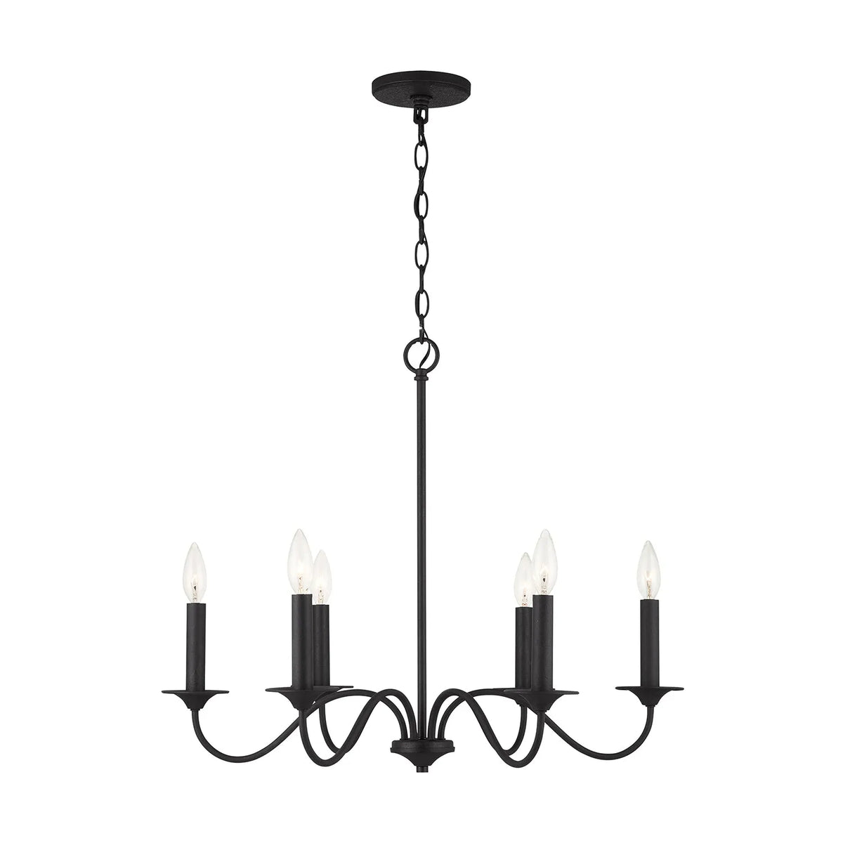 Capital Lighting Fixture Company - Vincent Chandelier - 437261BI | Montreal Lighting & Hardware