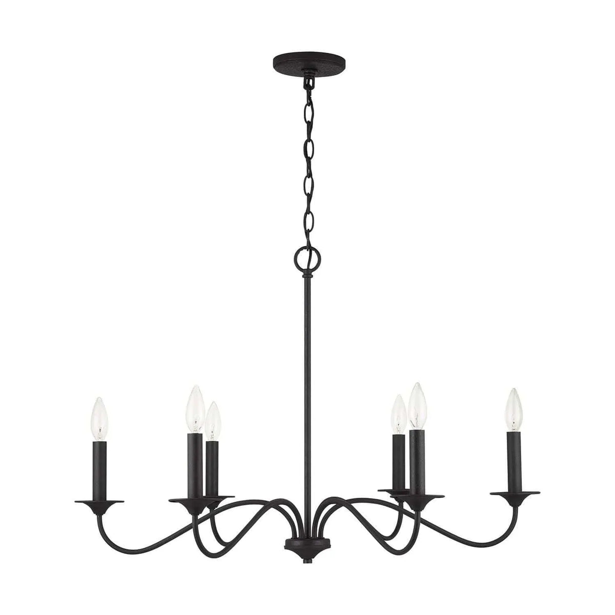 Capital Lighting Fixture Company - Vincent Chandelier - 437262BI | Montreal Lighting & Hardware