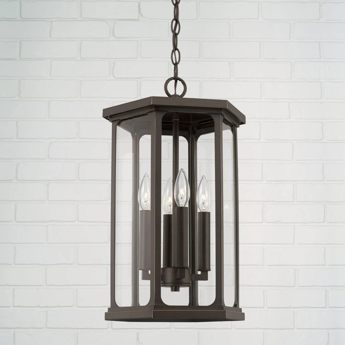 Capital Lighting Fixture Company - Walton Outdoor Hanging Lantern - 946642BK | Montreal Lighting & Hardware