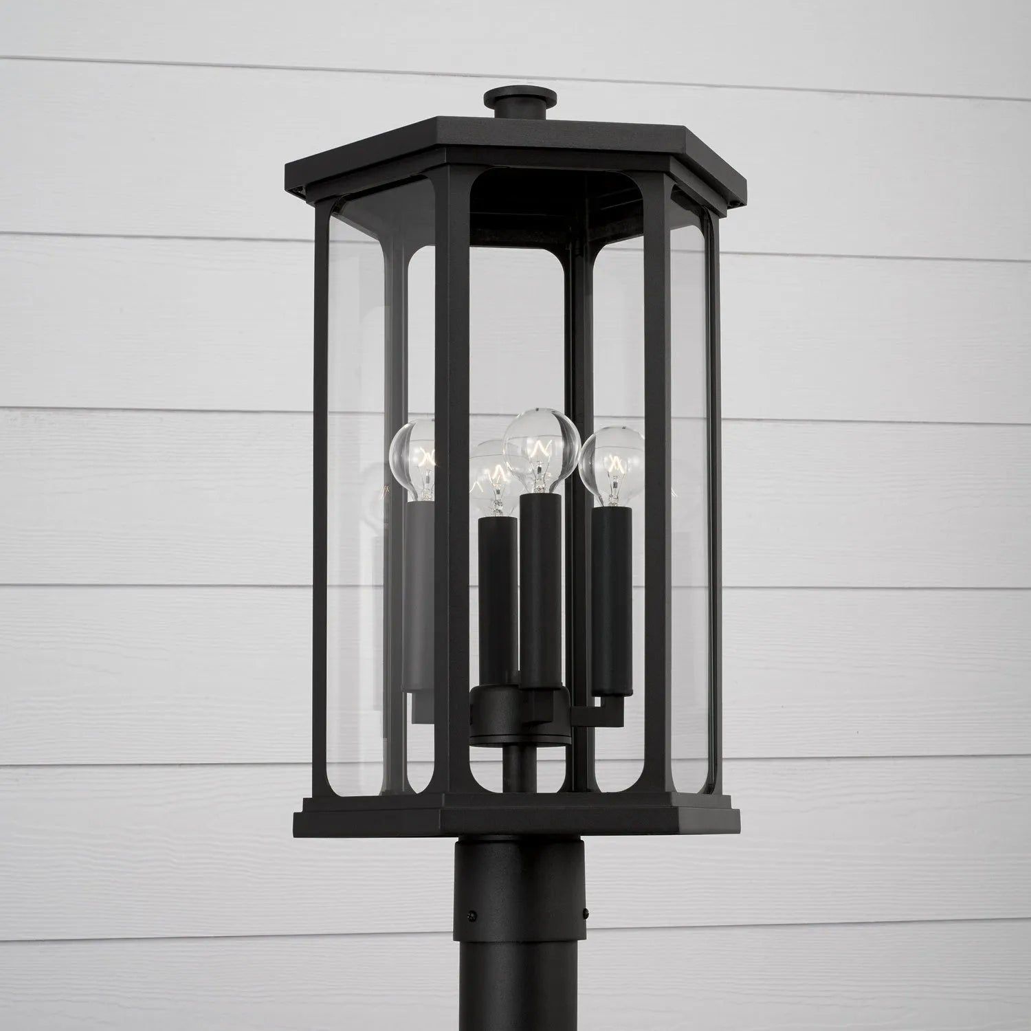 Capital Lighting Fixture Company - Walton Outdoor Post Lantern - 946643BK | Montreal Lighting & Hardware