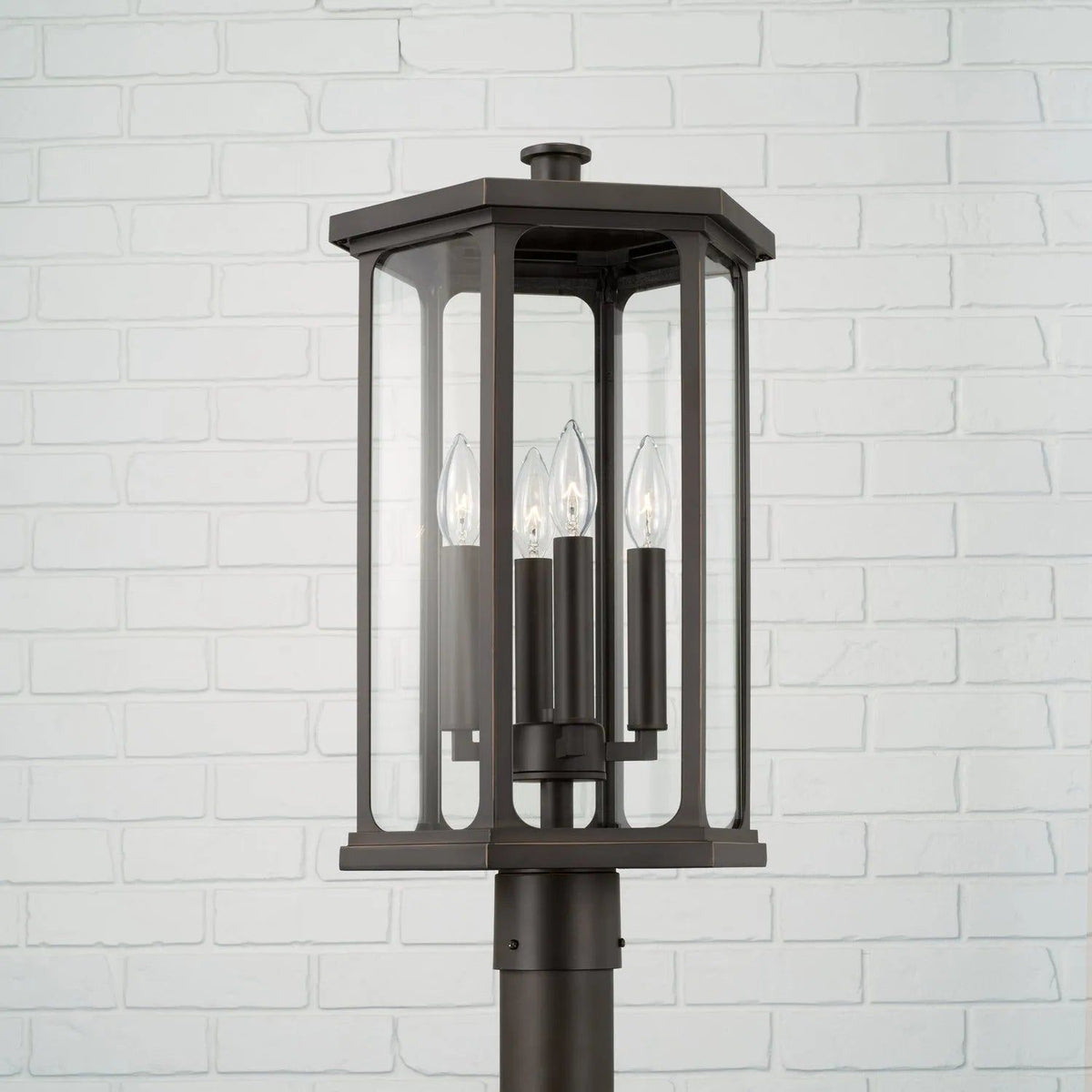 Capital Lighting Fixture Company - Walton Outdoor Post Lantern - 946643BK | Montreal Lighting & Hardware