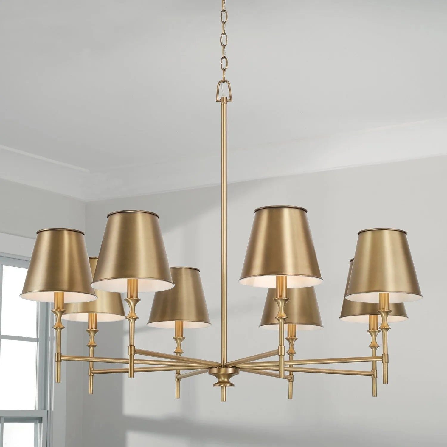 Capital Lighting Fixture Company - Whitney Chandelier - 449781AD-707 | Montreal Lighting & Hardware