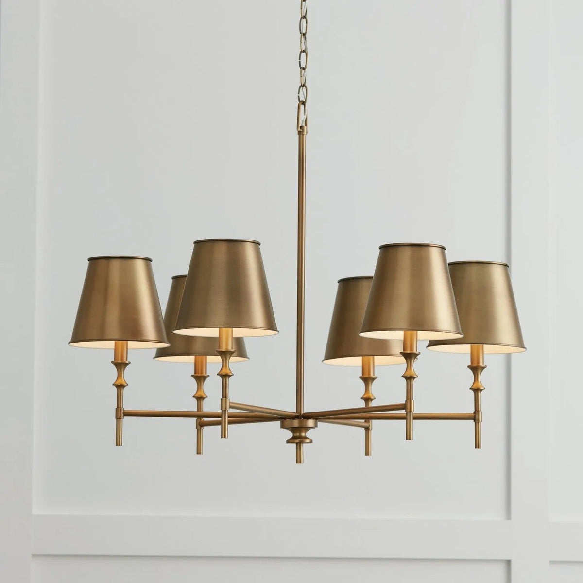 Capital Lighting Fixture Company - Whitney Chandelier - 449781AD-707 | Montreal Lighting & Hardware