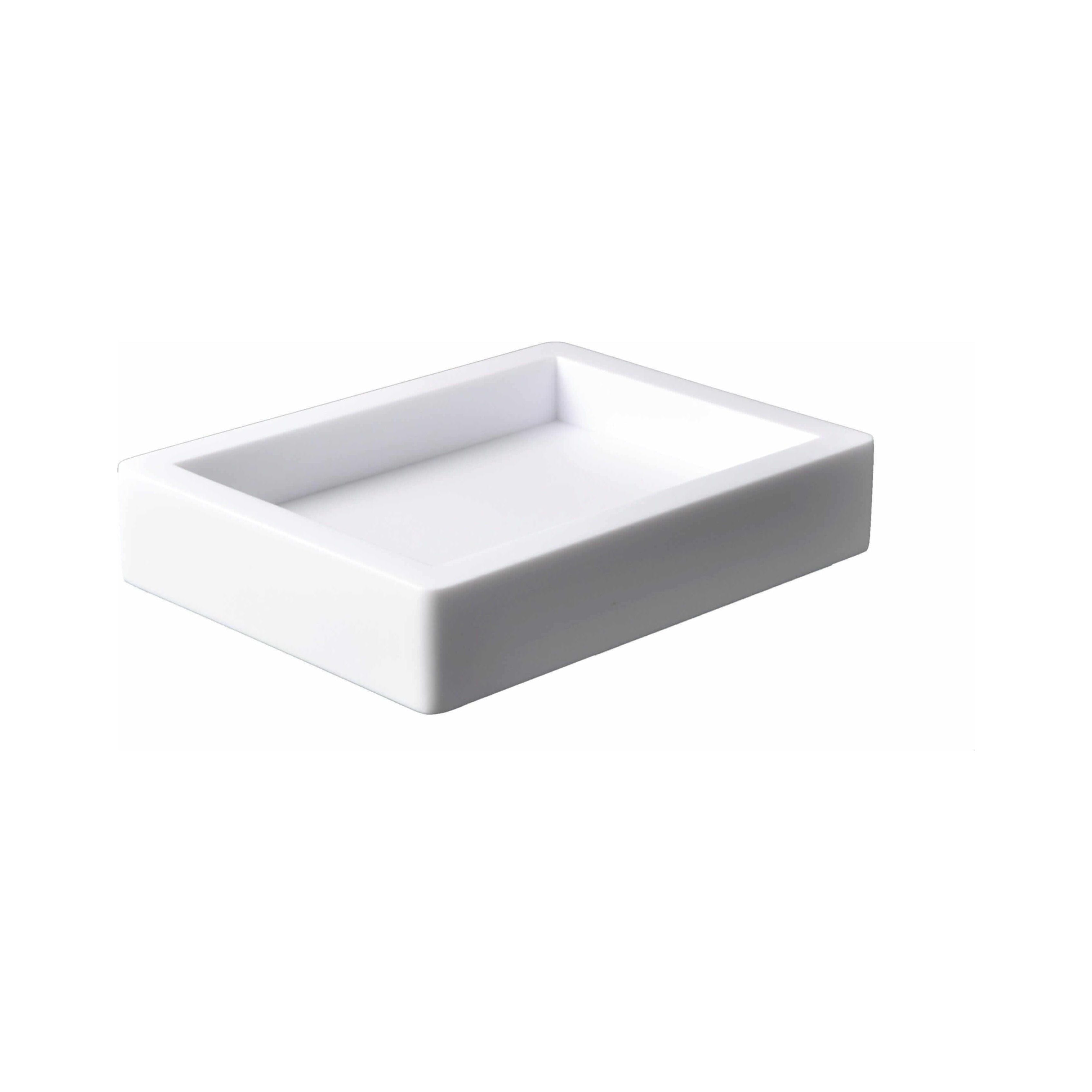 Mike + Ally - Contours Soap Dish - 52031 - White - 