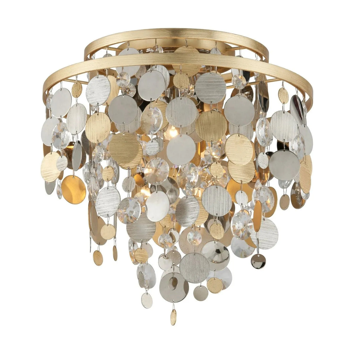 Corbett Lighting - Ambrosia Flush Mount - 215-33-SL/GL/SS | Montreal Lighting & Hardware